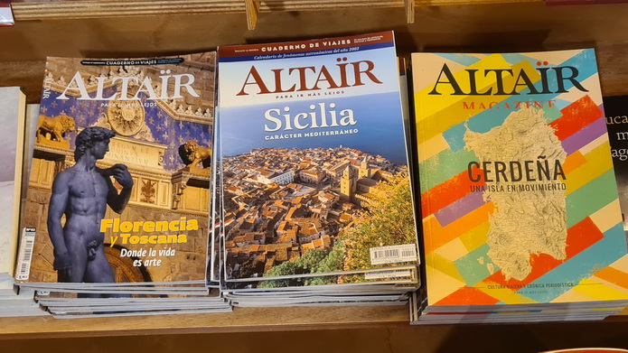 Revista de viajes de Altair