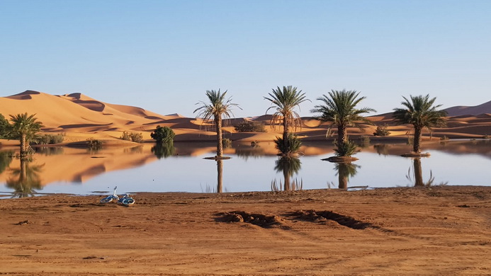 Reflejo lago